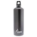 Laken Futura Aluminium Water Bottle with Narrow Opening and Screw Cap with Ring 1L, Granite