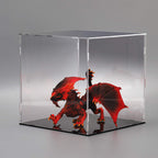 Evron Display Case For Collectibles Assemble Clear Acrylic Box Alternative Glass Case For Display Action Figures Home Storage  O