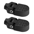 Tobwolf 1 Pair Mini Bike Rear Pedals, 3.1X1.6 In / 8X4Cm Aluminium Alloy Folding Bike Pegs, Non-Slip Bicycle Footrests, Foot Pla