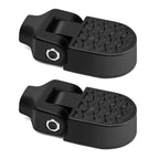 Tobwolf 1 Pair Mini Bike Rear Pedals, 3.1X1.6 In / 8X4Cm Aluminium Alloy Folding Bike Pegs, Non-Slip Bicycle Footrests, Foot Pla