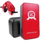 Seisso 2Pcs Taekwondo Kickboxing Pads+2Pcs Punching Mitts For Karate Training Target Thai Pads Punching Kit Kick Punch Pad Kicki