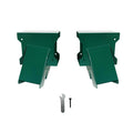 A-Frame End Swing Set Brackets - 2 Pcs Heavy Duty Carbon Steel Hardware With Mounting Kit, DIY Bracket for 4x4 Legs & 4x6 Beam, 