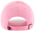 '47 New York Yankees Adjustable Cap Clean Up Mlb, Boston Red Sox Rose Pink, One Size