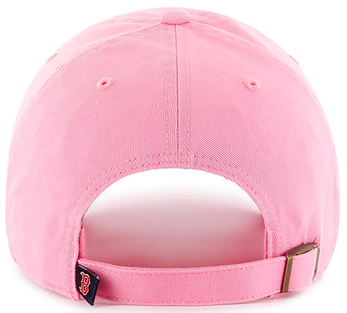 '47 New York Yankees Adjustable Cap Clean Up Mlb, Boston Red Sox Rose Pink, One Size