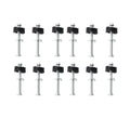 Trampoline Accessories Trampoline Screws Screws to fix The Trampoline Suitable for Large Trampolines(Long Screw 6mm-12pack)