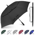 Gonex 54 Inch Large Golf Umbrella, Automatic Open Travel Rain Umbrella With Windproof Water Resistant Double Canopy, Oversize Ve
