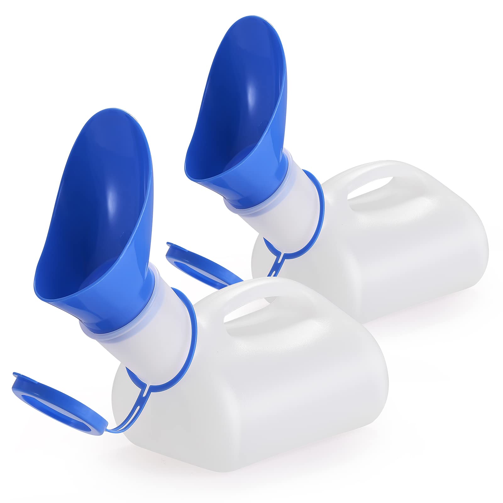 Awoken Unisex Urinal, Portable Toilet Urinal For Men And Women, Pee Bottle With A Sealed Lid And Funnel For Elderly Kids And Pat