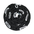 ABUS Hardened Steel 10 Foot x 3/8 Thick Square Security Chain for Bikes, Containers, Trailers, ATV's, Motorcycles and Personal/I