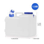 Campmax Water Container With Spigot, 4 Gallon Portable Water Storage For Camping (15L)