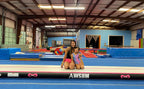 Awsum 10Ft Gymnastics Air Mat With Air Roller For Gym Inflatable Gymnastics Equipment With Electric Pump