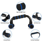 Tomshoo Ab Wheel Roller Kit With Push-Up Bar, Knee Mat, Jump Rope And Hand Gripper - Home Gym Workout For Men Women Core Strengt