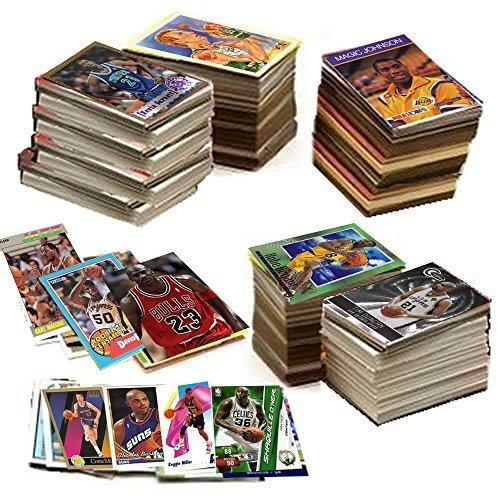 600 Basketball Cards Including Rookies, Many Stars, & Hall-Of-Famers. Ships In New White Box Perfect For Gift Giving. Includes U