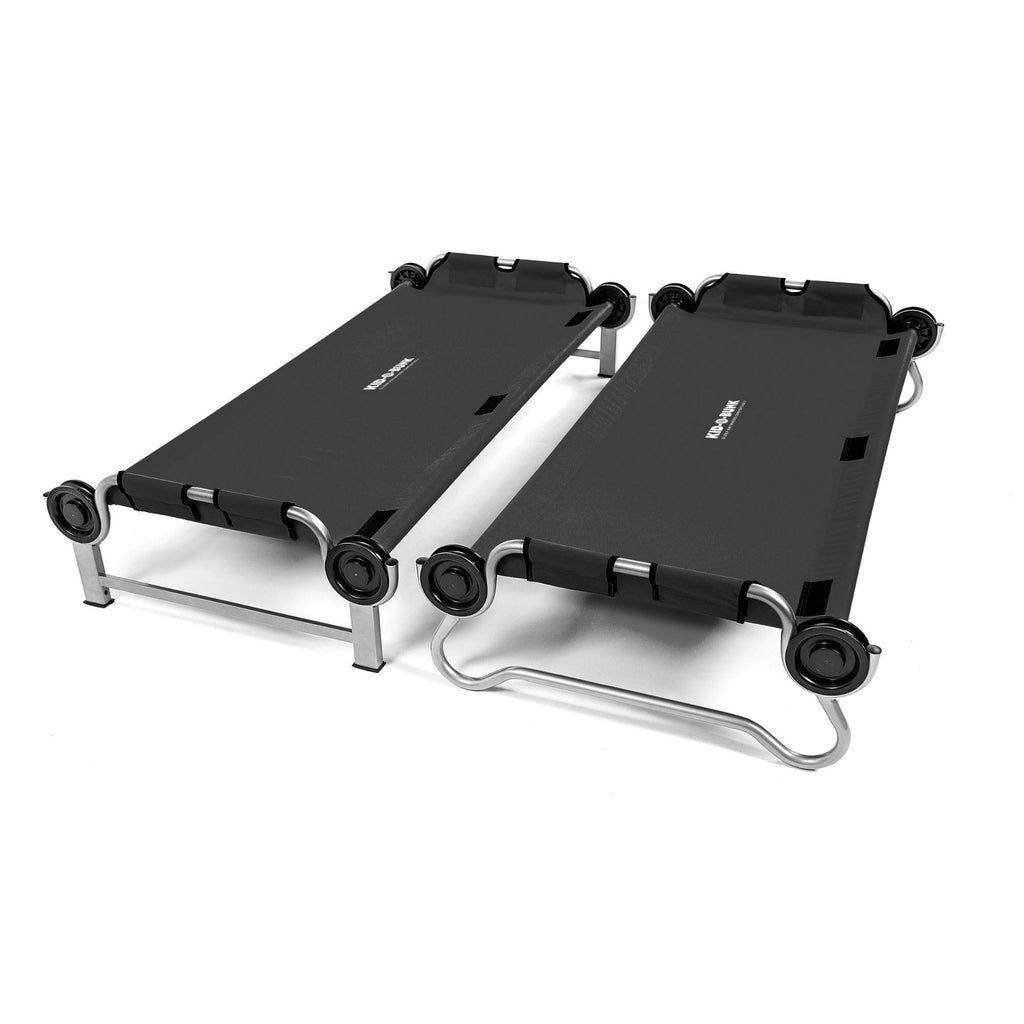 Kid-O-Bunk With 2 Side Organizers, Black