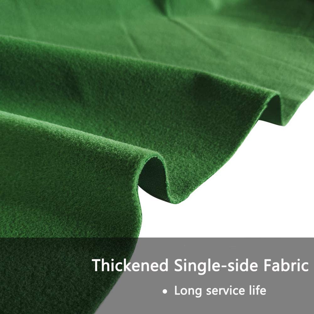 Boshen Billiard Cloth Pool Table Felt With 6 Cloth Strips For 9 Foot Table Fast Pre-Cut Rails, 3 Fabrics For Choice