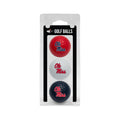 Team Golf Ncaa Ole Miss Rebels 3 Golf Ball Pack Regulation Size Golf Balls, 3 Pack, Full Color Durable Team Imprint