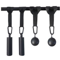 Lights Mountain Steel Cannonball Pull Up Grips Rock Climbing Holds Set Pull Up Ball Hold Grips with Hanging Strap Strong Carabin