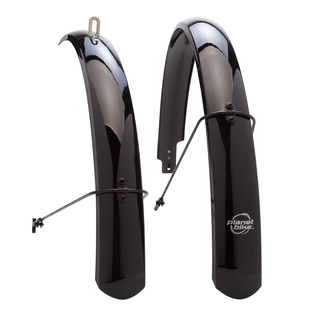 Planet Bike Full Bike Fenders - 26'' X 60Mm (Black)- Fits Up To A 50Mm Wide Tire