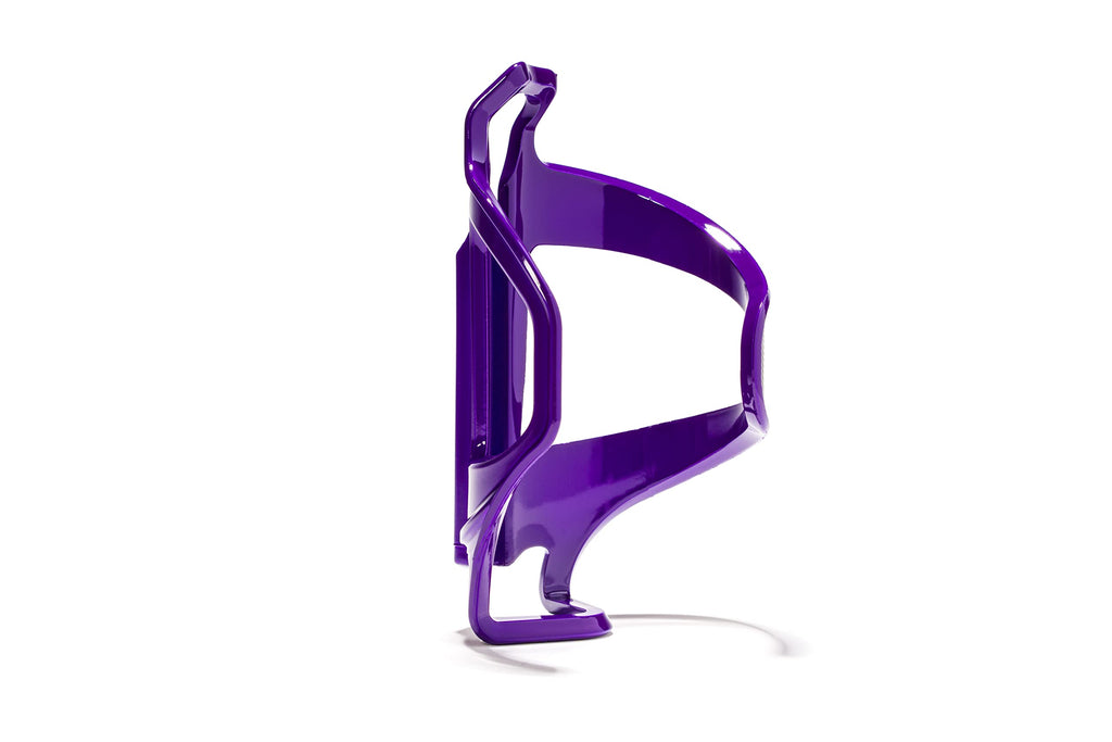 Lezyne Flow Sl | Bike Water Bottle Cage, Composite, Left, Black, 48G, Road, Mountain, Gravel Cycling Water Holder