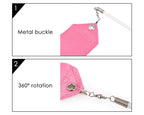 Ds. Distinctive Style Dance Ribbons With Wands 4M Rhythmic Gymnastics Ribbon Dance Streamer For Kids Baton Twirling - Pink