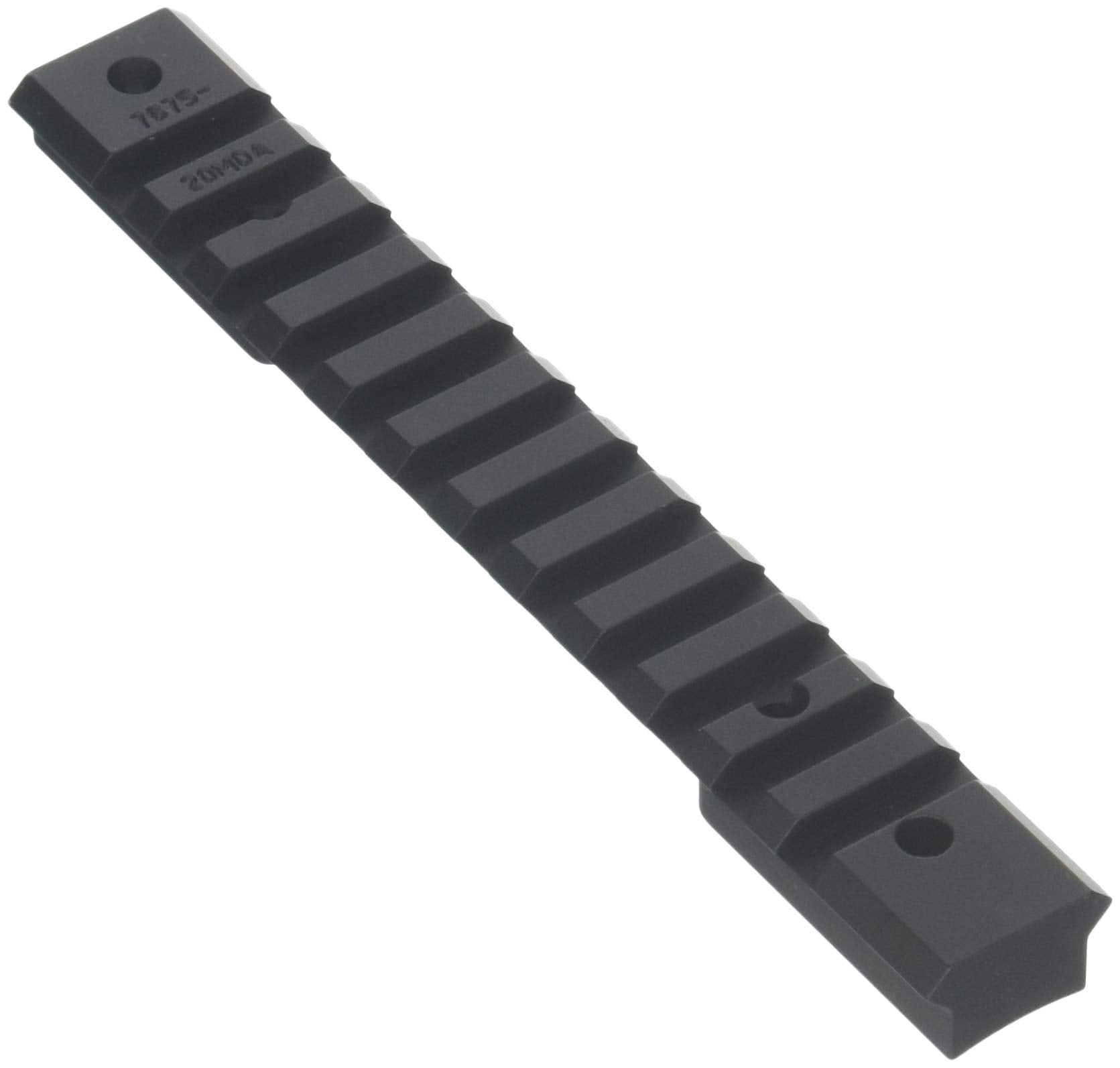 WARNE 7675-20MOA Winchester 70 SA Mountain Tech Tactical Rail, Tapered 6-48 Screws, 7075/T6 Aluminum, Fits Picatinny and Weaver 