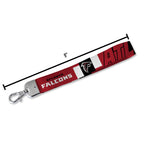 Rico Industries Nfl Football Atlanta Falcons Standard Wrist Lanyard Key Chain, Cute Wristlet Strap Keychain Holder For Women Men
