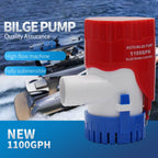Yqmigu Automatic Bilge Pumps For Boats 12V,1100Gph Flow Rate, Simple And Reliable Design, Suitable For Yachts, Fishing Boats, An