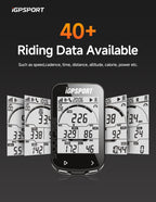 Igpsport Bsc100S Bicycle/Bike Computer Wireless, 2.6-Inch Lcd Display Gps Bike Computer