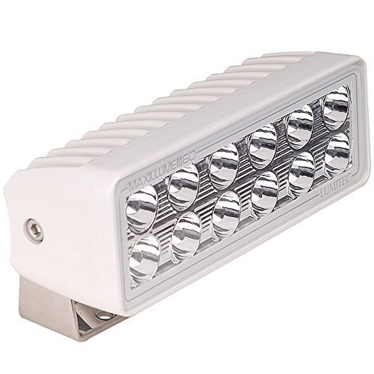 Lumitec Lighting 101334 Maxillume H60 Trunnion Housing Light, White