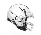 Schutt F7 VTD Collegiate Football Helmet, ROPO NB VC Facemask Attached, Medium, White