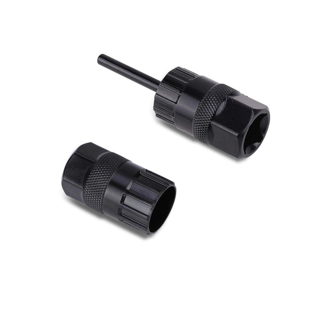 Qkurt Cassette Lockring Tools Set, 2Pcs Cassette Removal Tool Freewheel Maintenance Tool