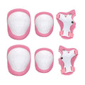 Enakshi Kids Skateboard Bike Protective Gear Outfit Knee Elbow Wrist Pad Set Pink|Sporting Goods | Outdoor Sports | Skateboardin