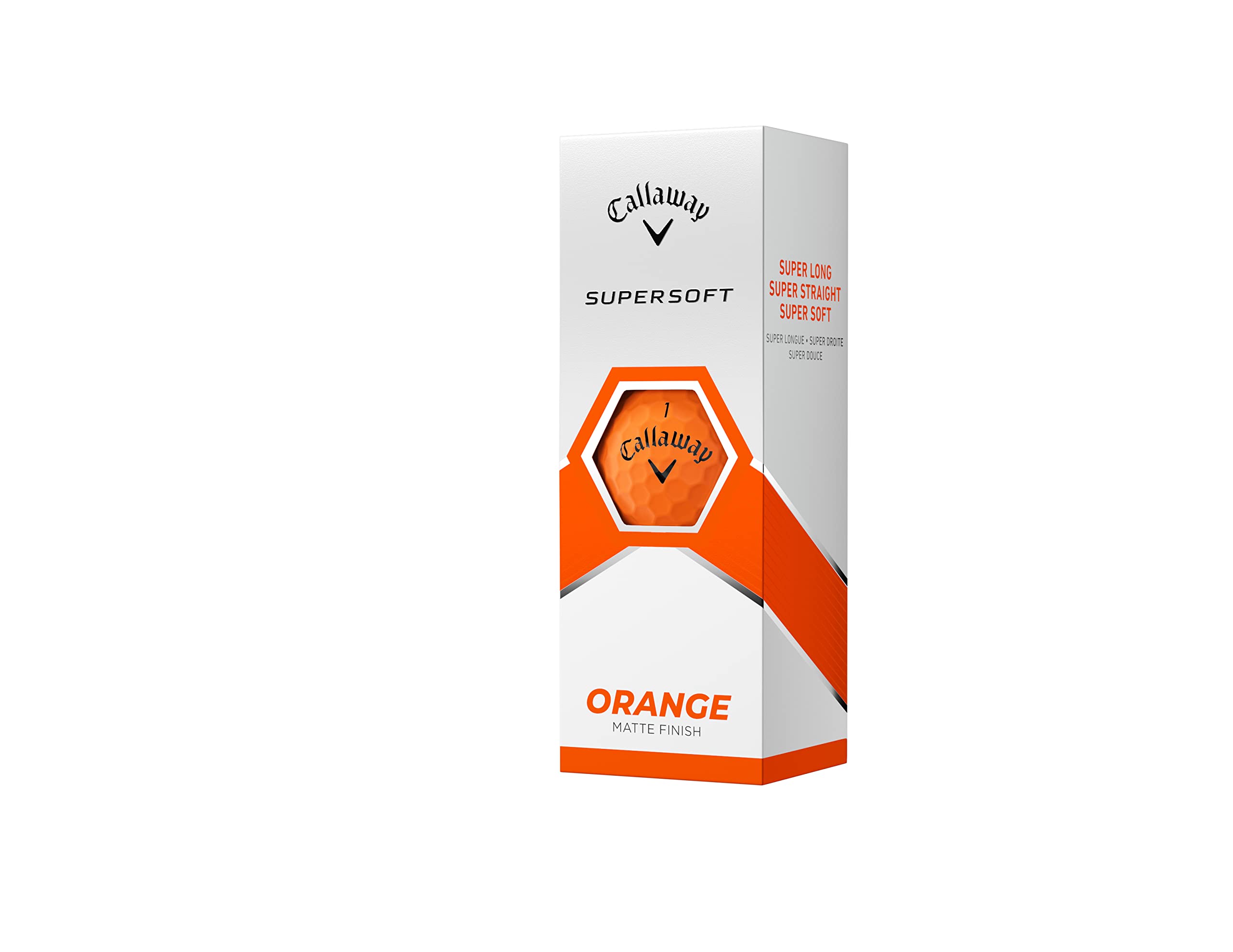Callaway Golf Supersoft Golf Balls (2023 Version, Orange)