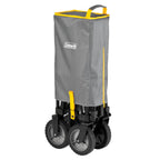 Coleman Portable Folding Utility Wagon With 5 Cubic Feet Of Space & Reinforced Bottom, Great For Camping, Groceries, Home Projec