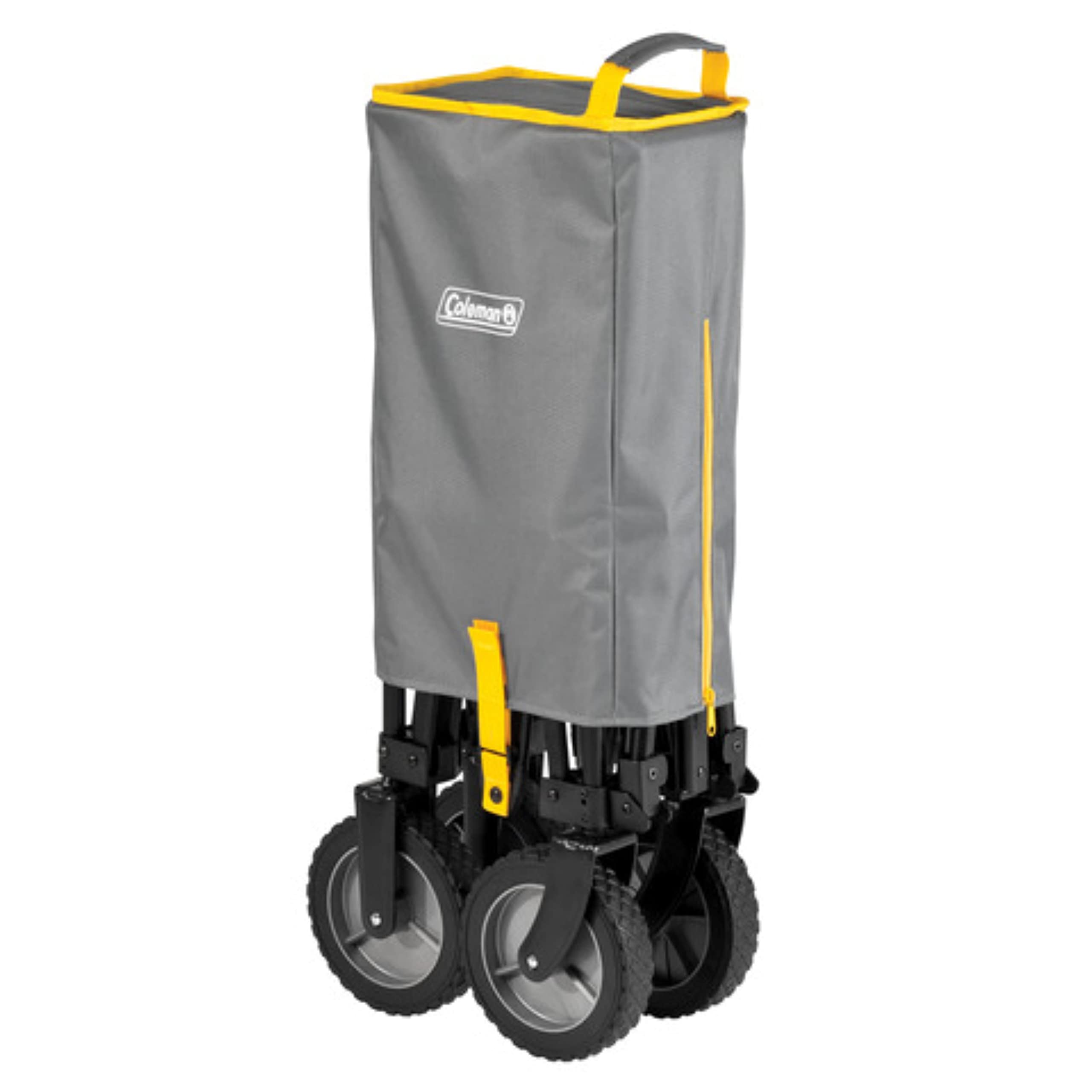 Coleman Portable Folding Utility Wagon With 5 Cubic Feet Of Space & Reinforced Bottom, Great For Camping, Groceries, Home Projec