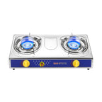 Vivicreate 2 Burner Propane Gas Stove Outdoor Cooking Portable Double Burner Propane Cooktop Burners For Camping Bbq Patio Fryin
