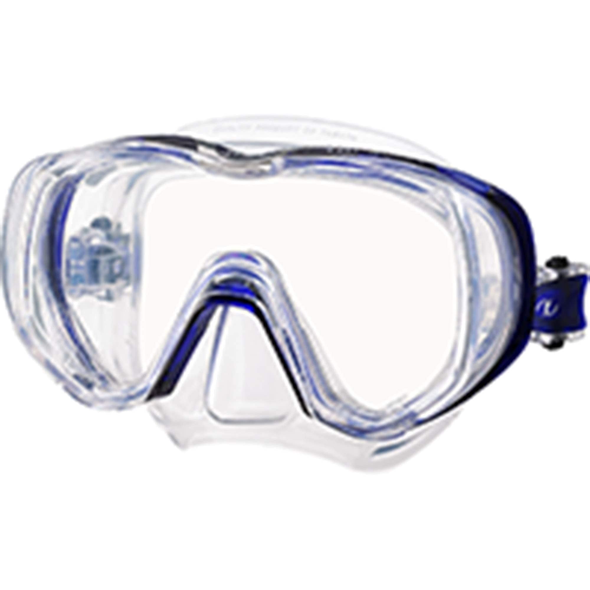 TUSA M-3001 Freedom Tri-Quest Scuba Diving Mask, Cobalt Blue