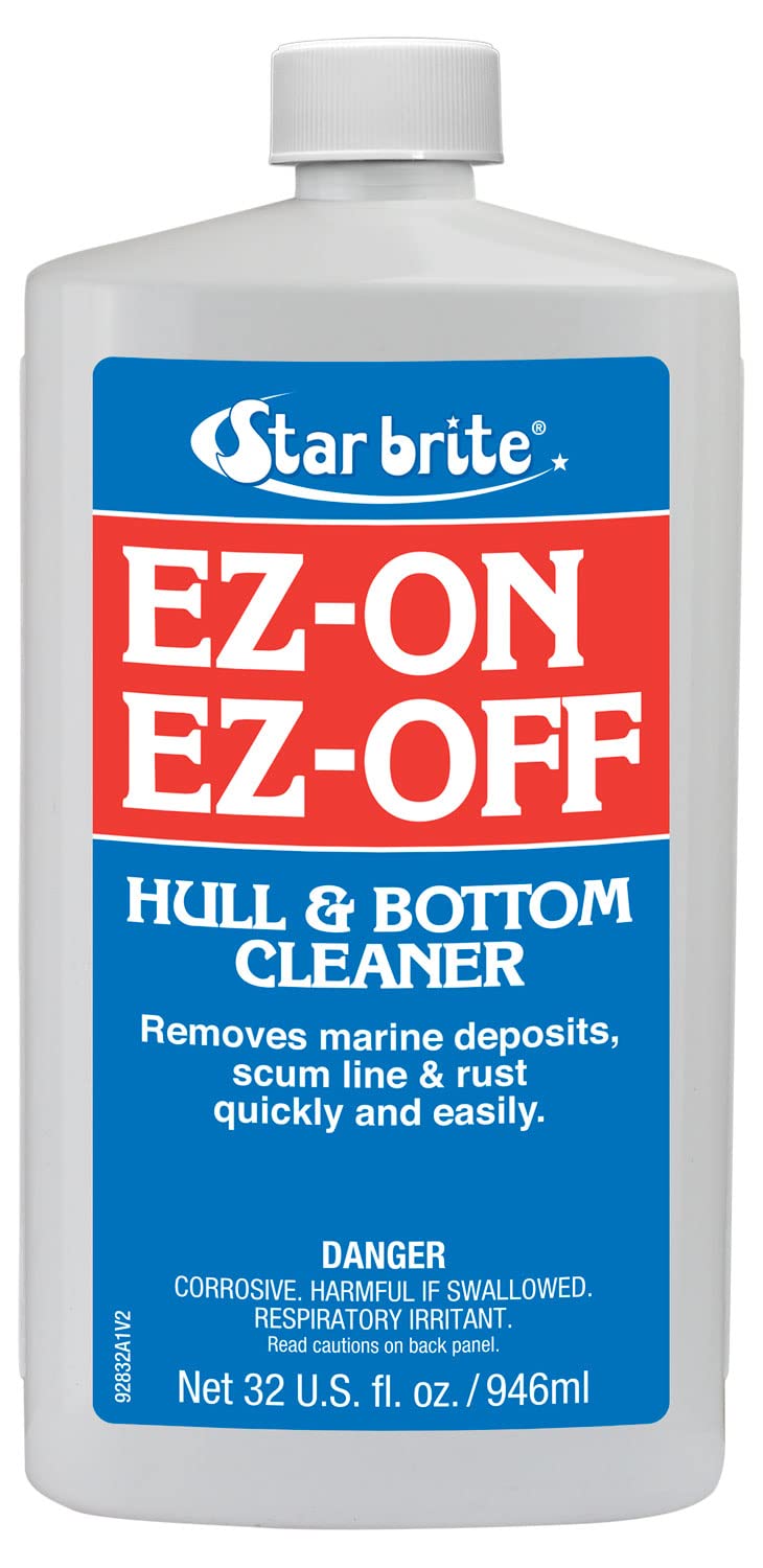Star Brite Ez-On Ez-Off Boat Hull & Bottom Cleaner - Effortlessly Remove Stains And Restore Your Boat'S Pristine Appearance - 32