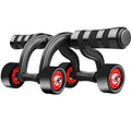 GOCART WITH G LOGO Fitness Training Equipment ABS Belly Trainer 4Wheel Abdominal Wheel Power Ab Roller for Home Gym Muscle Exer