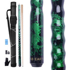 Ab Earth Ergonomic Design 13Mm Tip 58'' Maple Pool Cue Stick Kit With Hard Case (Green, 18Oz)