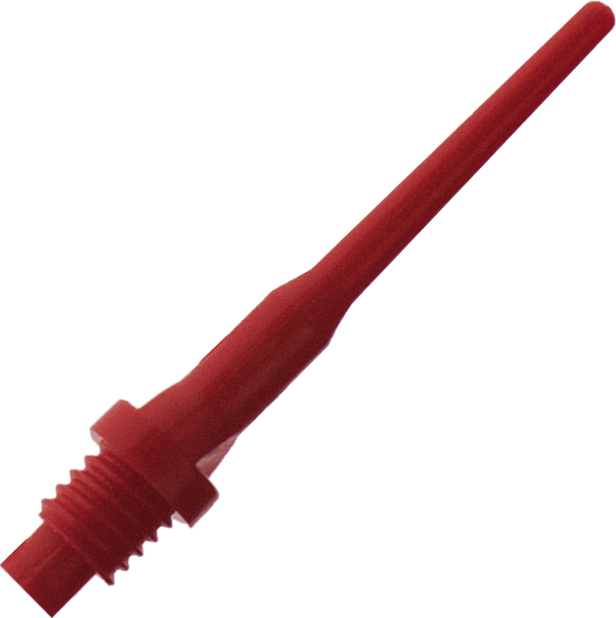 Viper Dart Accessory: Tufflex Ii 2Ba Thread Soft Tip Dart Points, Red, 500 Pack