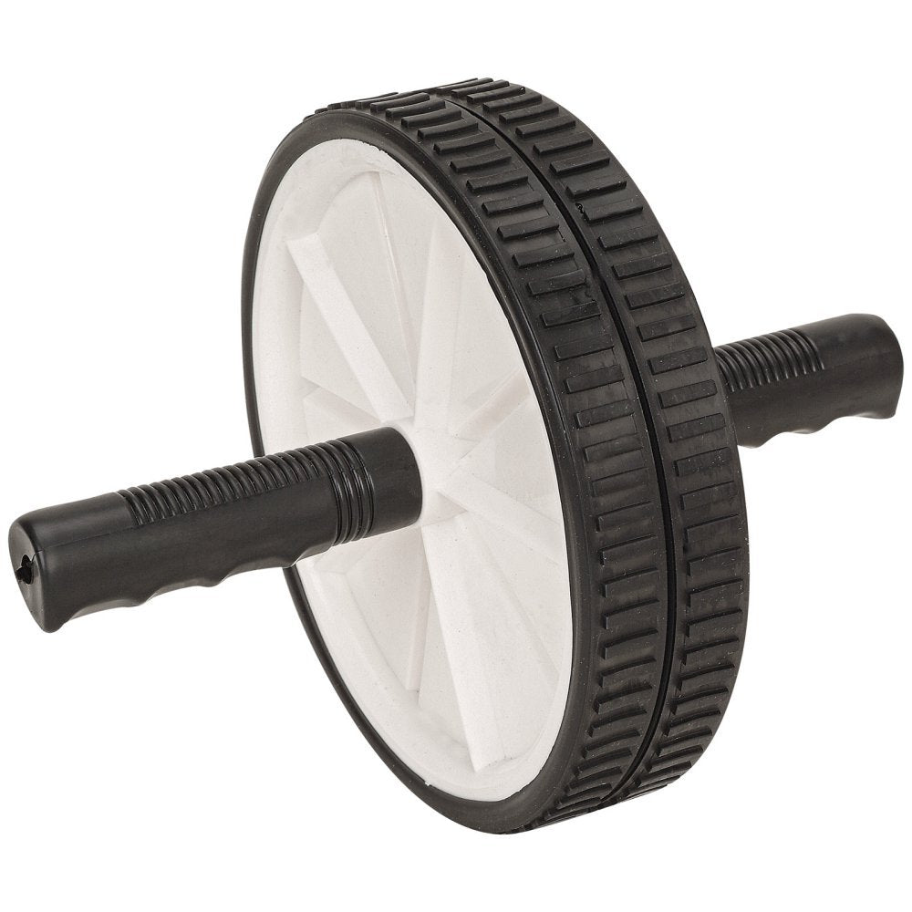 Sunny Health & Fitness Ab Roller Wheel For Abdominal Exercise Core Trainer Wheel Roller - No. 003, Black