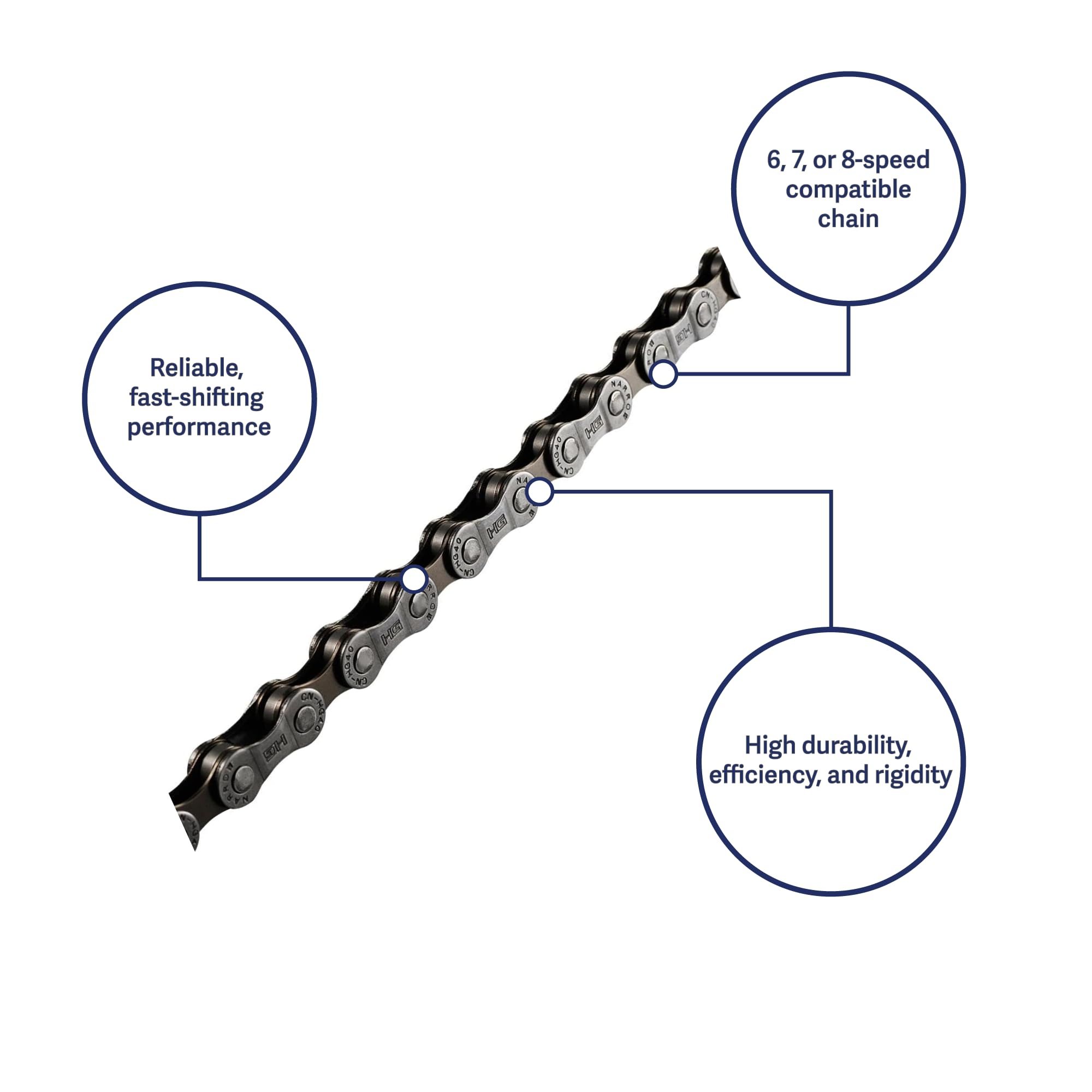 Shimano Cn-Hg40 Hyperglide Chain