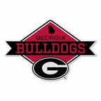Rico Industries Ncaa Georgia Bulldogs Diamond Shape Cut Pennant - Home And Living Room D  Cor - Soft Felt Ez To Hang
