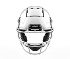 Schutt F7 VTD Collegiate Football Helmet, ROPO NB VC Facemask Attached, Medium, White