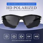 Deafrain Sports Sunglasses Polarized For Men Women Cycling Running Fishing Driving Baseball Athletic Glasses Uv400 Protection