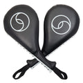 2-Pack Taekwondo Kick Pad, Black Karate Kicking Target, Durable Striking Pads For Kickboxing Training, Tkd Pads For Sparring, Co