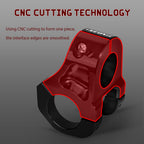 Bucklos 35Mm Mountain Bike Stem Mtb 31.8Mm Cnc Short Stems - Bicycle Ultra-Light Hollow Aluminum Alloy Riser Stem For E Bike/Dow