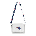 Littlearth New England Patriots NFL Clear Fanny Fan Purse