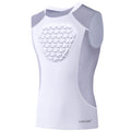 Cabasse Youth Chest Protector, Heart-Guard/Sternum Protection Shirt for Baseball, Football, T Ball, Lacrosse & Goalies (Small, W
