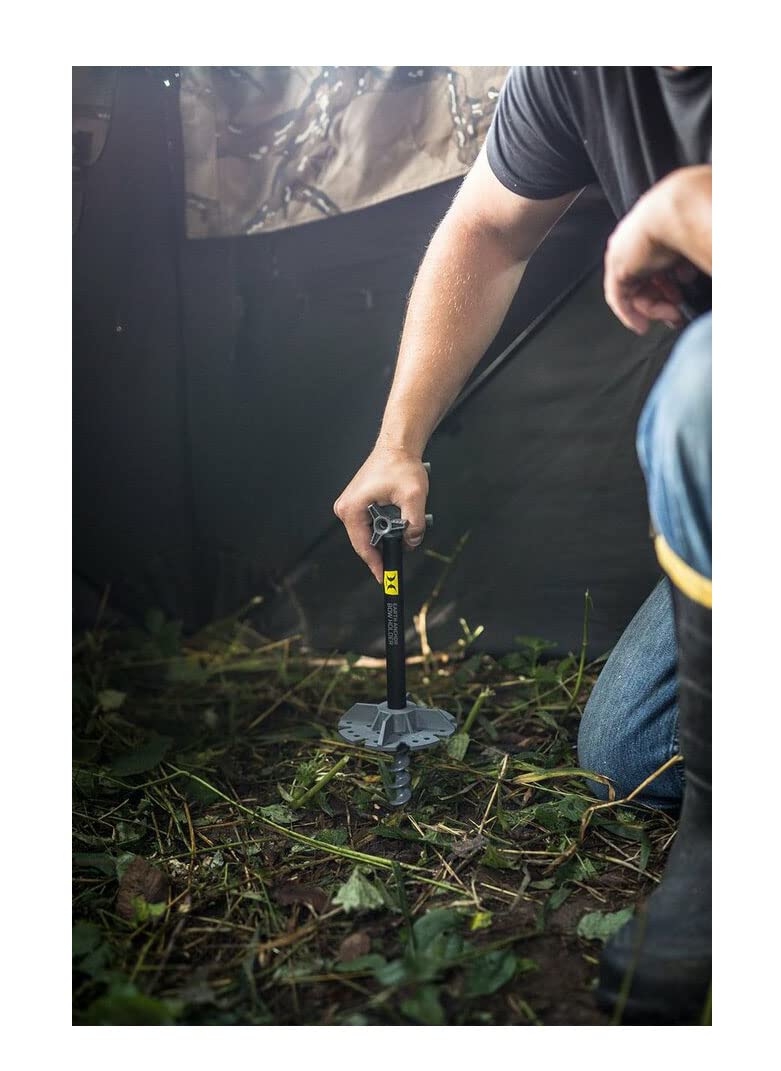 Hawk Earth Anchor Portable Ultra-Stable Hands-Free Secure Bow Holder For Ground Hunting